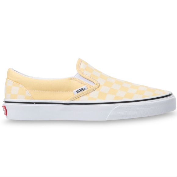 Yellow Checkered Vans - Picture 2 of 2
